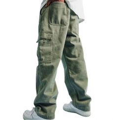 Streetwear Oversized Jogger Wide Leg Track Baggy Cargo Pants