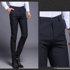 4 Prs Slim Business Suit Pants for Men