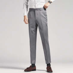 3 Prs High End Business Leisure Straight Waterproof Suit Pants  