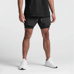 3 Prs Breathable Lining Sports Workout Gym Shorts